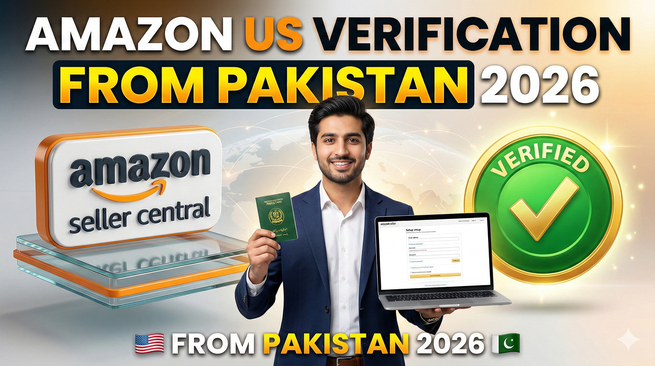 How to Verify a US Amazon Seller Account from Pakistan: Step-by-Step (2026 Guide)